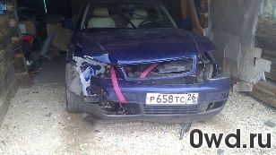 Битый автомобиль Audi A6